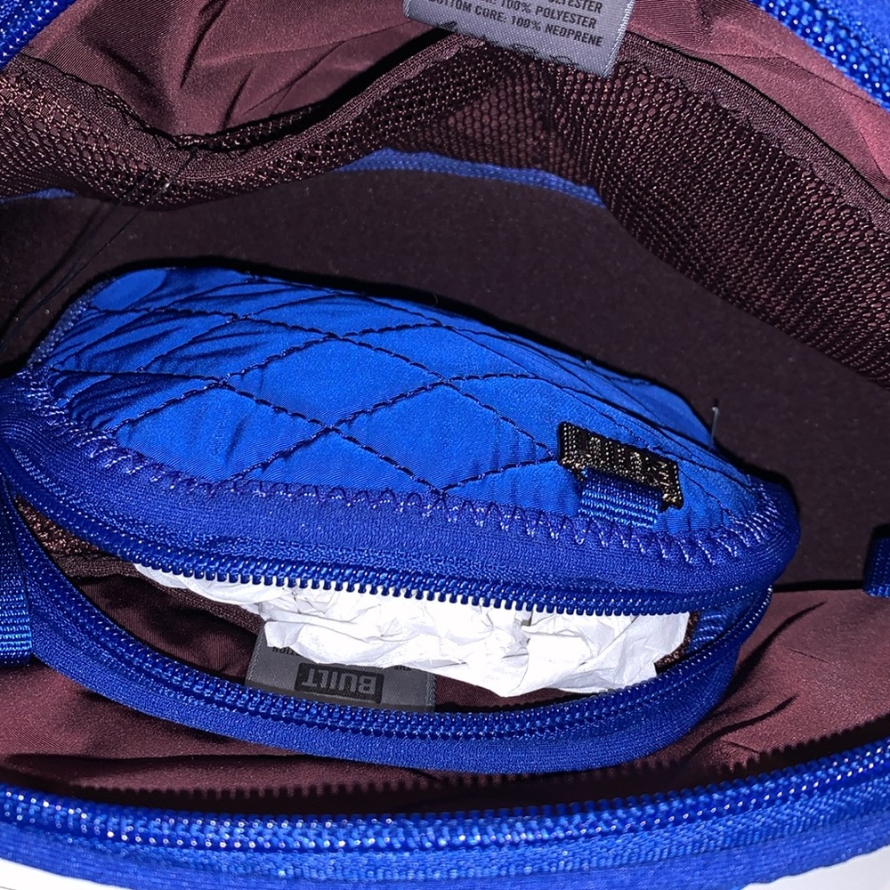 BUILT Ny Gramercy Collection Cosmetic Bags‎ Sapphire Blue Set - Picture 8 of 9